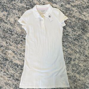 Old Navy White Polo Dress